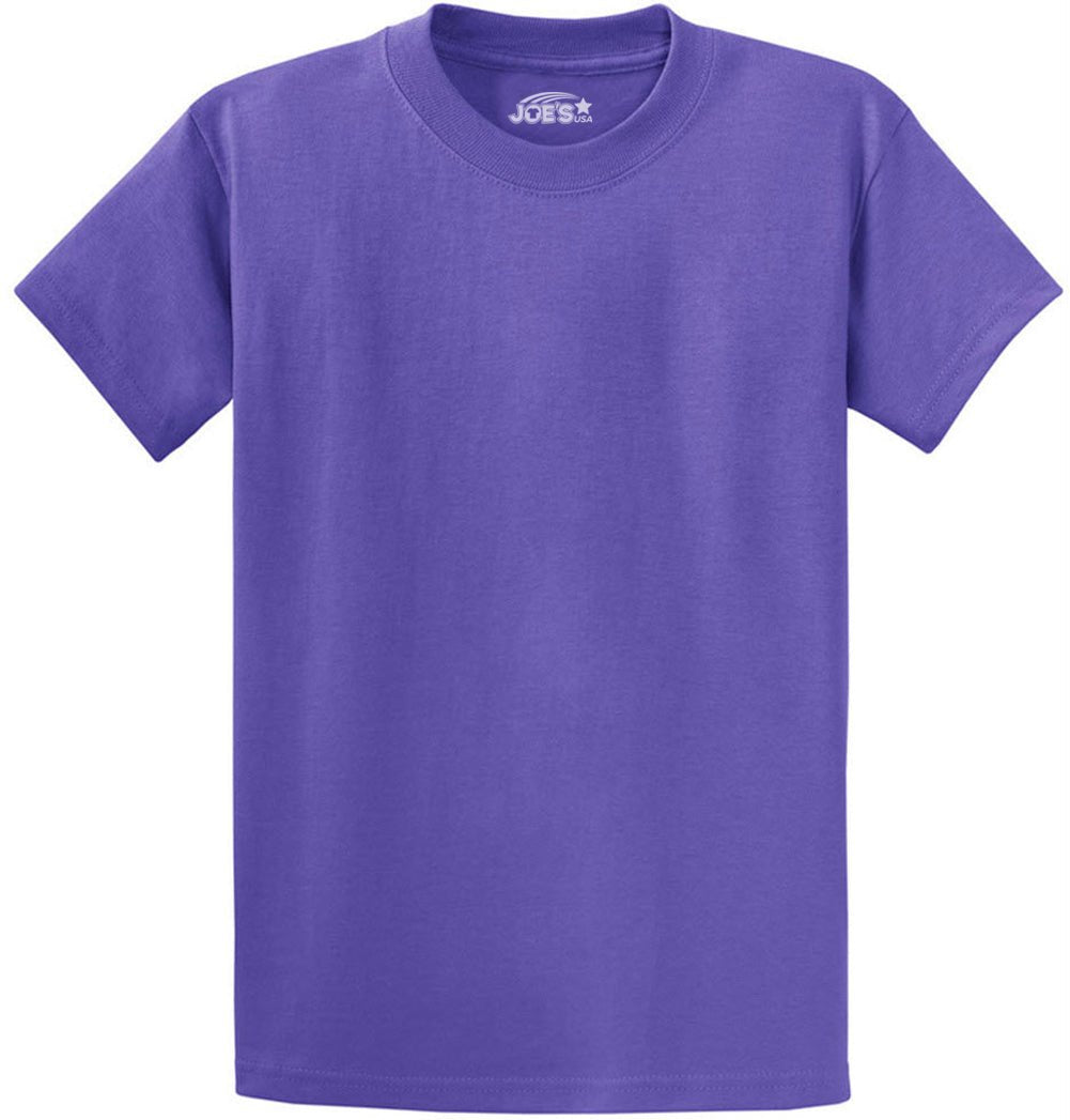 Joe's USA Men's Heavyweight 6.1oz 100% Cotton T-Shirt