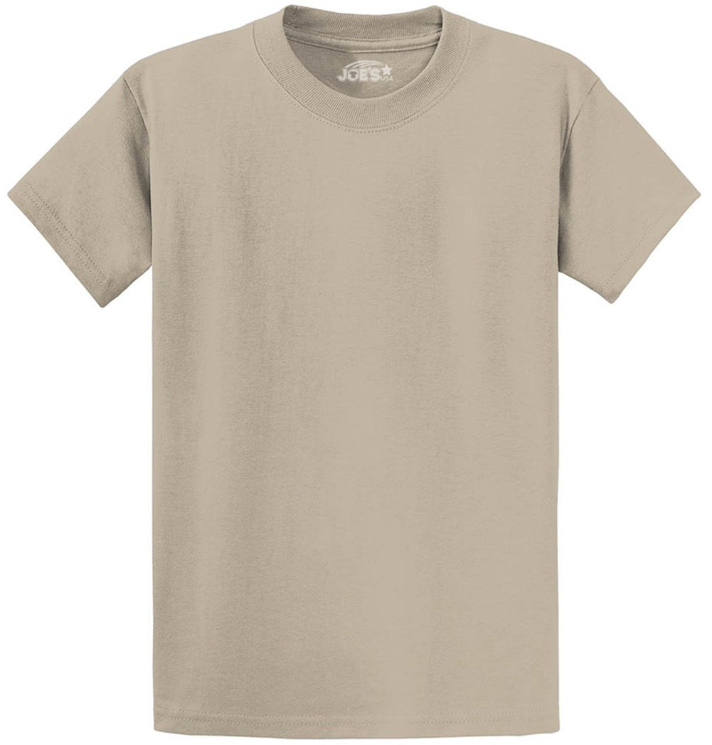 Joe's USA Men's Heavyweight 6.1oz 100% Cotton T-Shirt