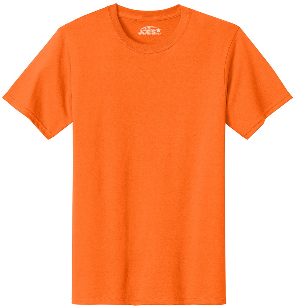 Joe's USA Men's Heavyweight 6.1oz 100% Cotton T-Shirt