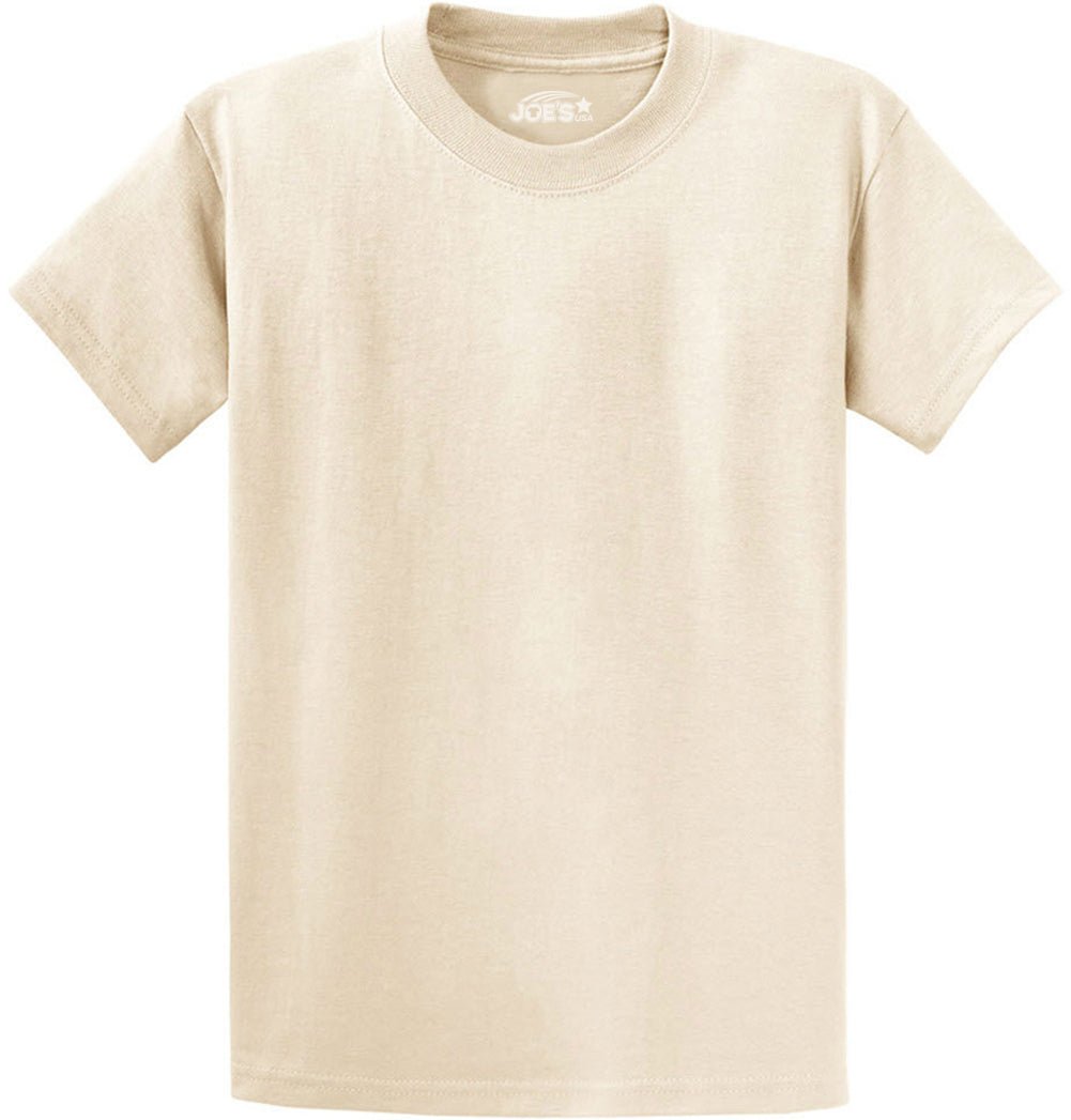 Joe's USA Men's Heavyweight 6.1oz 100% Cotton T-Shirt