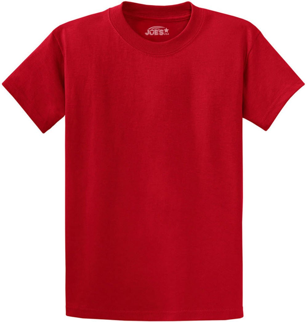 Joe's USA Men's Heavyweight 6.1oz 100% Cotton T-Shirt