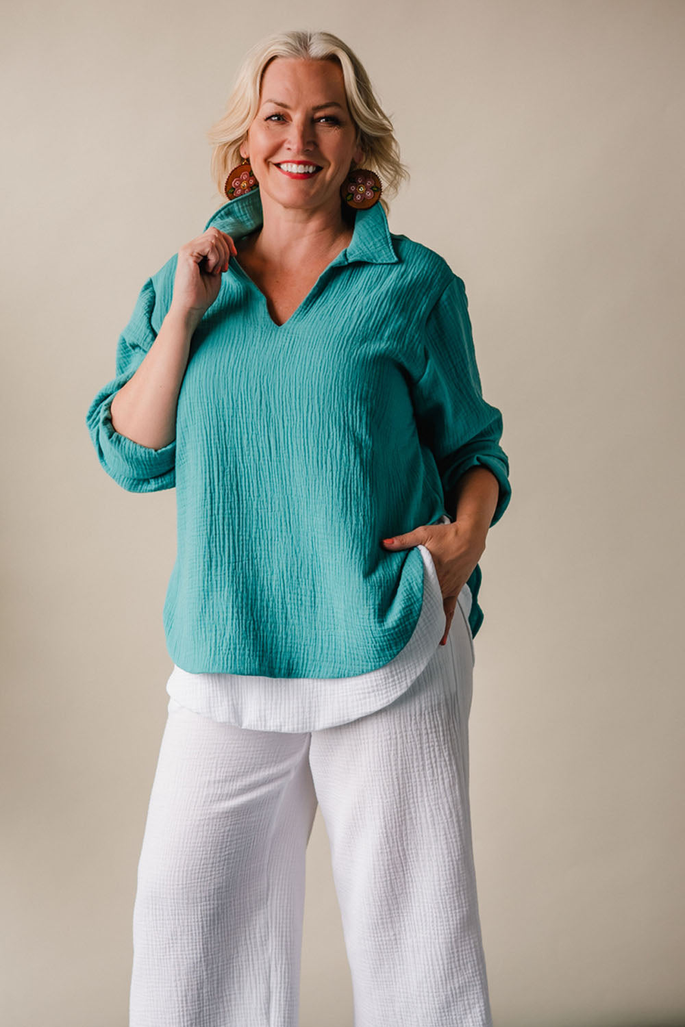 Soleil Cotton Blouse
