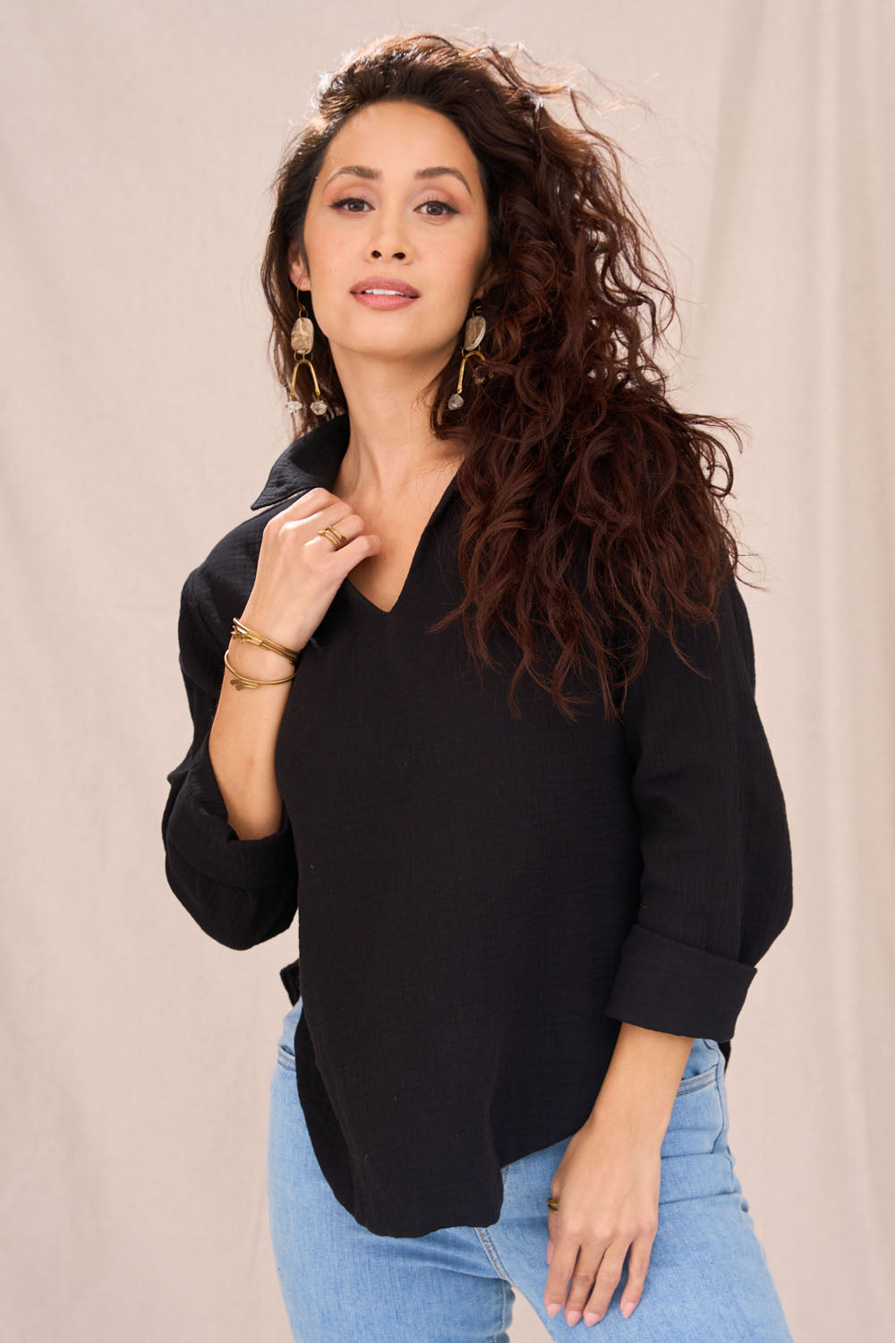 Soleil Cotton Blouse