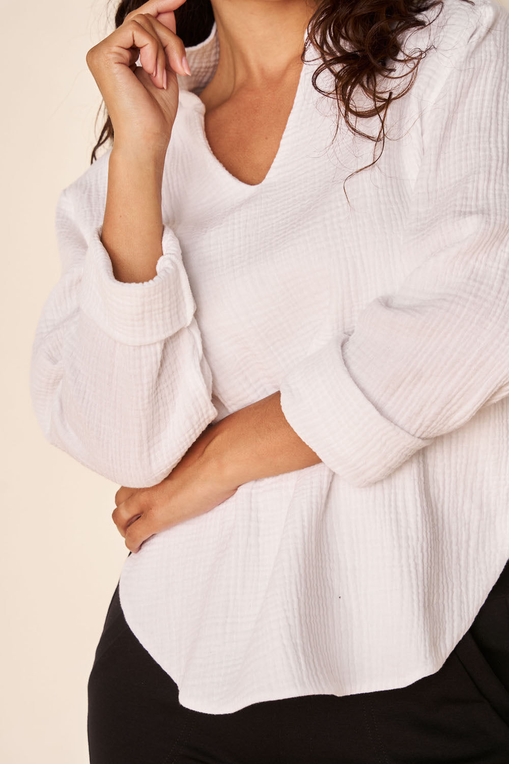 Soleil Cotton Blouse